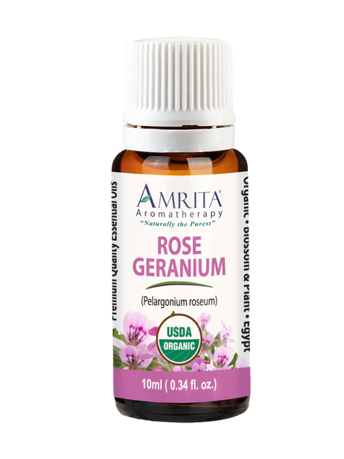 Geranium Rose Organic Essential Oil 10mL photo