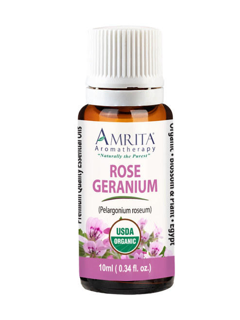 Geranium Rose Organic Essential Oil 10mL photo