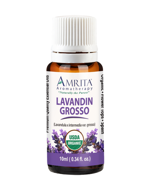 Lavandin Grosso Organic Essential Oil 10mL photo