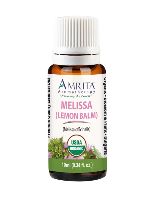 Melissa Lemon Balm Organic Essential Oil 10mL photo