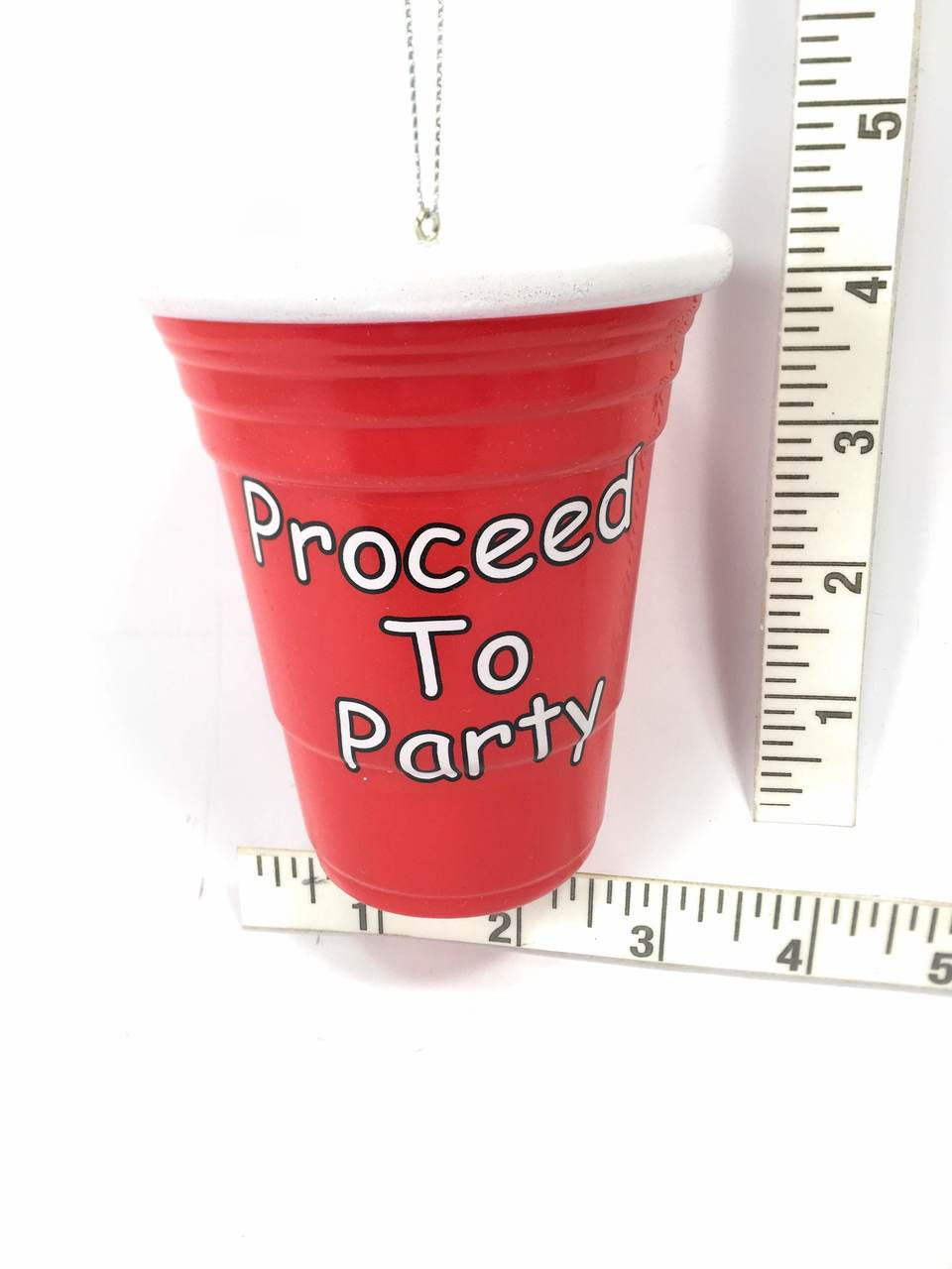 Red Solo Cup Party On Christmas Tree Ornament - OutdoorWood