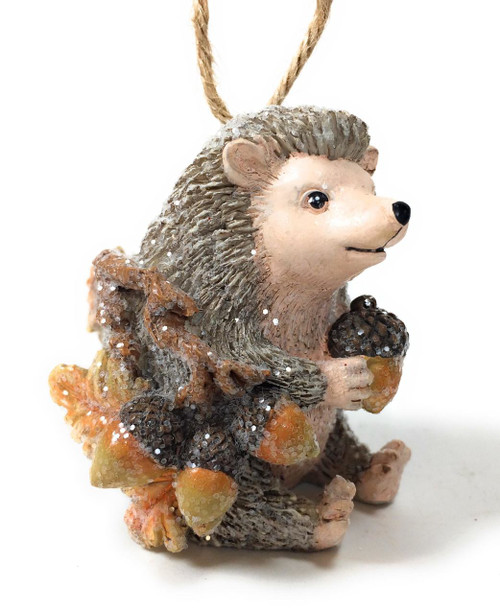 Hedgehog Forest Animal Christmas Ornament