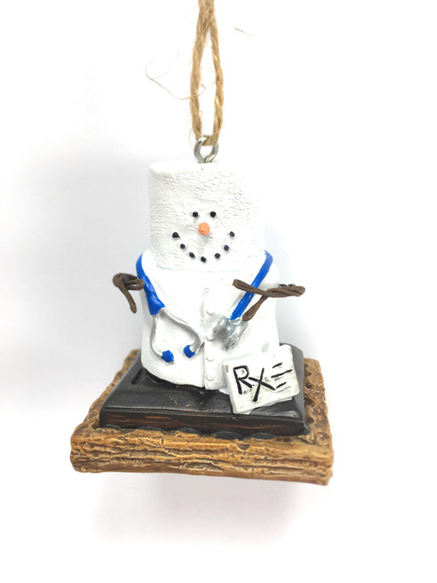 S'Mores Doctor Christmas or Everyday Ornament
