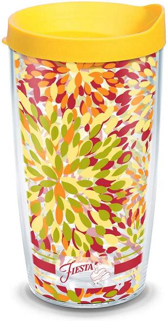 16 oz Sunny Calypso Tervis Tumbler Fiesta Wrap And Lid