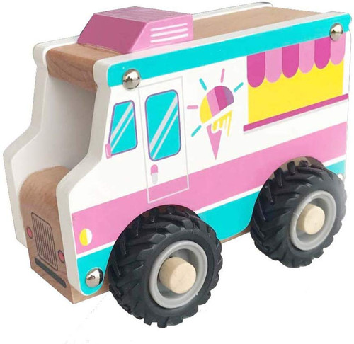 Wooden Toy Snow Cone Truck by Applesauce