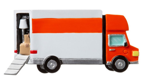 Moving Van Truck Christmas Ornament