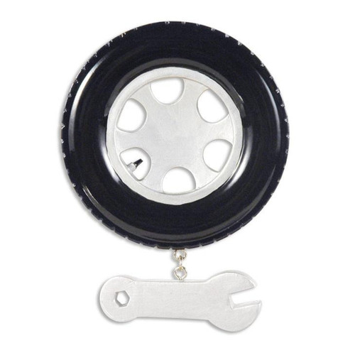 Car Truck Tire & Wrench Mechanic Christmas Ornament