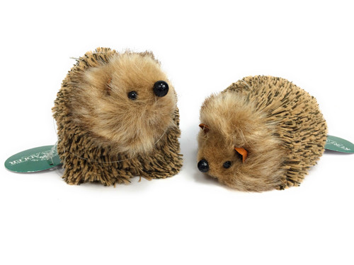 2 Pc Set Brown Hedgehogs Christmas Ornaments by Kurt Adler