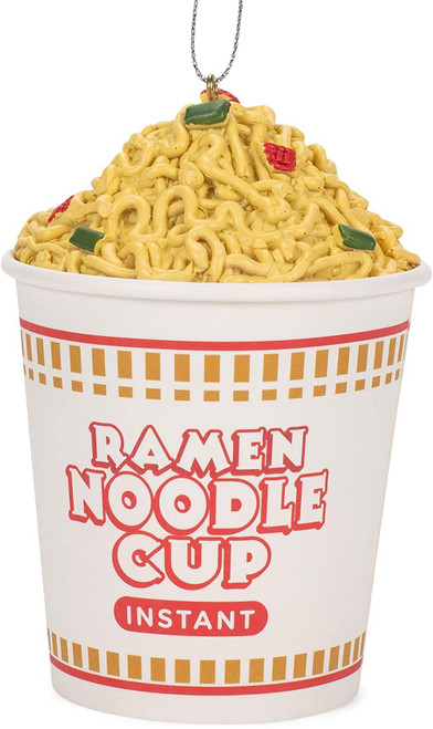 Kurt Adler 4.25 Inch Cup Of Ramen Noodle Soup Ornament