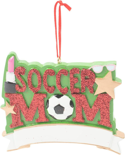 Kurt Adler 3.5 Inch Soccer Mom Christmas Ornament