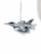 Kurt Adler 4 25" Resin Air Force Jet Ornament