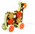 Giraffe w Gears Wooden Pull Toy by Applesauce