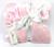 Applesauce Satin Trimmed Baby Blanket, Pink