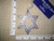 Silver Metal Star of David Ornament