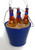 Kurt Adler 3-inch Bud Light Bottles in Bucket Ornament