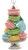 5.25-inch Noble Gems Glass Ornament Stacked Macaroons on Platter