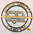 Home Sweet Camper Galvanized Metal Circle Sign Home Sweet Camper Galvanized Metal Circle Sign