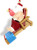 Kurt Adler 3 Inch Santa On Lounge Chair Beach Christmas Ornament