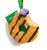 Kurt Adler 3 Inch Samoas Girl Scout Cookie Christmas Ornament