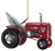 Kurt Adler 4.5 Inch Red Metal Tractor w Tree Christmas Ornament