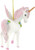 Kurt Adler 3 Inch Pink & Blue Unicorn Christmas Ornament