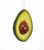Kurt Adler 3.75 Inch Avocado Christmas Ornament