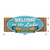 Welcome To The Lake Rustic Wooden Sign