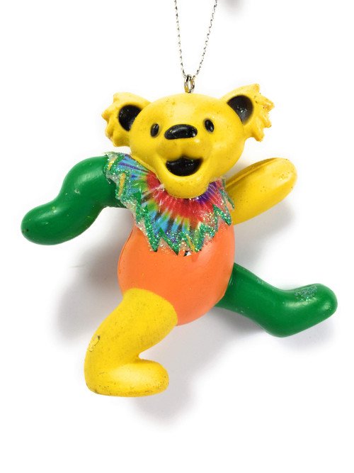 Grateful Dead Dancing Bear Yellow Orange Green - OutdoorWood