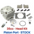 RTE 35cc Head Kit - Piston Port - STOCK