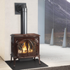 Jotul GF 500 DV Portland Gas Stove in Brown Enamel