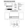 Twin Eagles 48" Outdoor Infrared Gas Heater