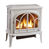 Jotul GF400 DV Gas Stove in Enamel White