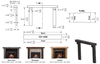 Weathered - Mantle Surround  - Non-Combustible