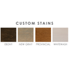 Stain Colors for Crosby Mantle Shelf by Fireside Finishings