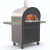 Genio Pizza Oven with Rolling Base    Shown with optional side shelf