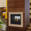 Majestic See-Through Gas Fireplace