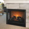 Majestic Corner Two Sided Gas Fireplace