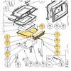 Jotul 155719 Complete Ash Housing F500/F600
