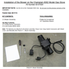 HearthStone 93-57020 Blower Kit
