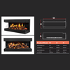 Amantii Holo 75 Holographic Fireplace