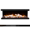 Amantii LumaForest Series Fireplaces w/ Optional 12pc Birch Log Set