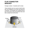 Regency Flue Connection Brackets 846-235