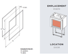STUV 16 Wood Stove    -   Replacement Glass