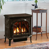 Jotul GF 200 DV II Lillehammer Gas Stove in Brown Enamel