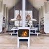 Jotul GF 305 Gas Stove in white