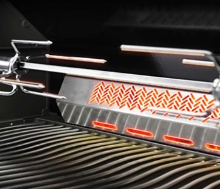 Napoleon Prestige 500 Gas Grill w/IR Side & Rear Burners