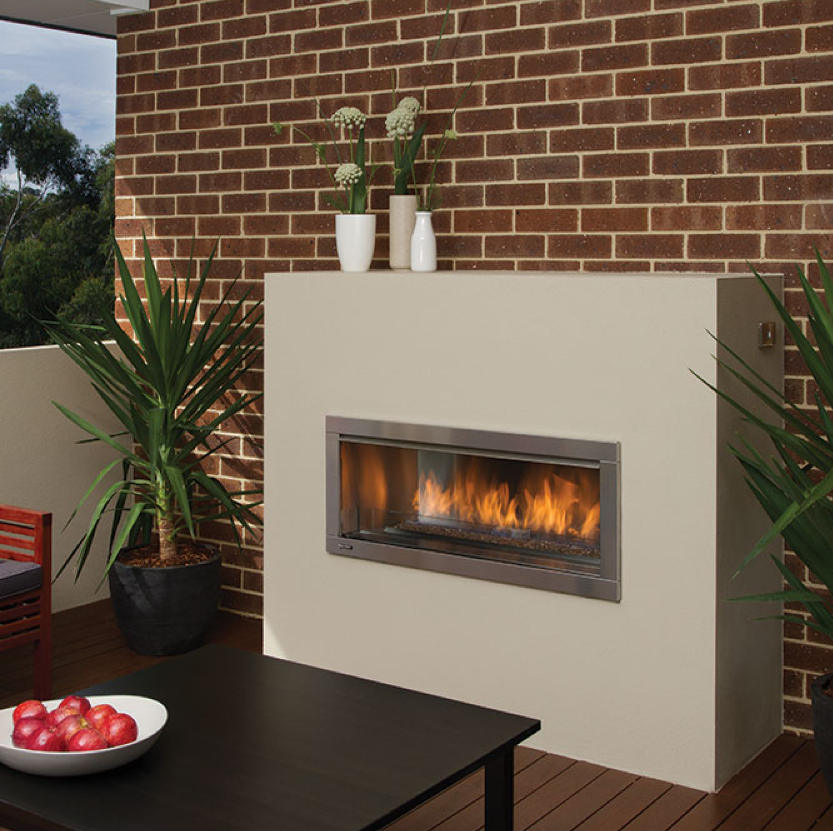 36" Outdoor Linear Gas Fireplace