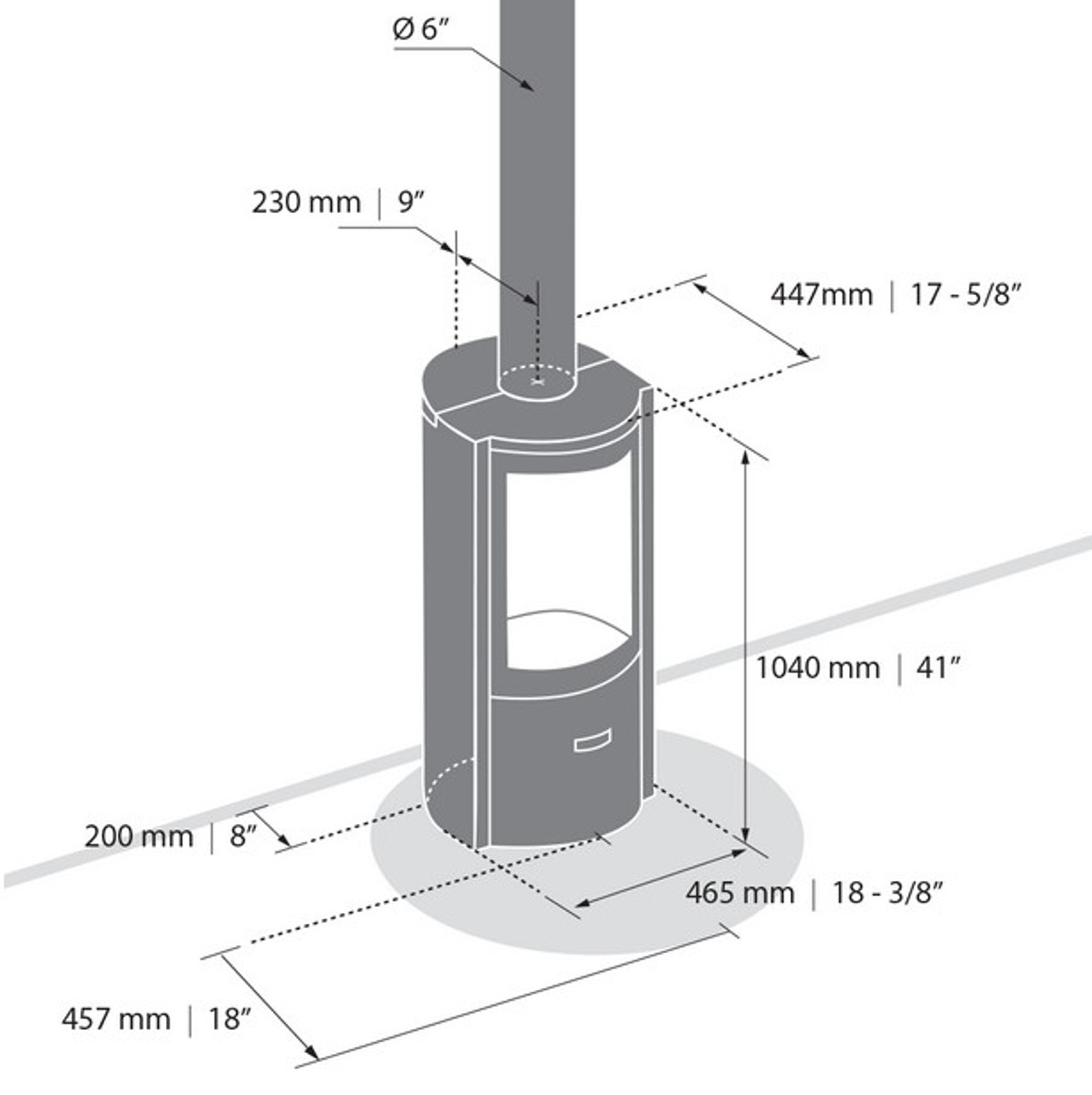 Stuv 30 Compact Wood Stove