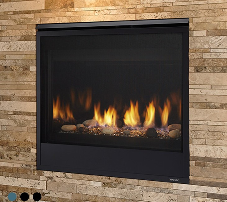Majestic Quartz 32" Gas Fireplace Rocky Mountain Stove & Fireplace