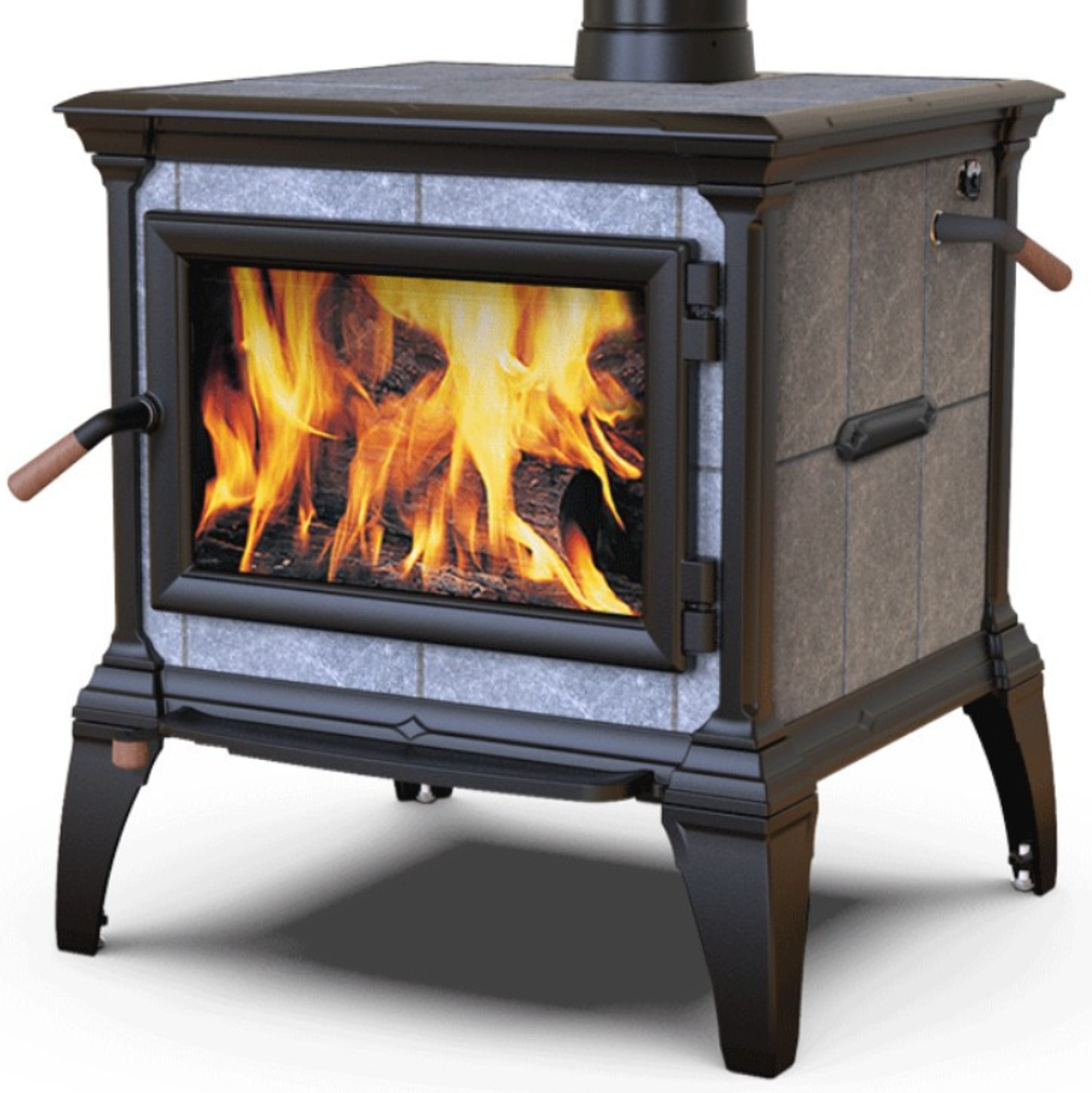 HearthStone Mansfield 8013 Wood Stove in Matte Black